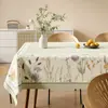 Mantel retro americano, impermeable, a prueba de aceite, lavable, nuevo modelo 2025, lujo ligero, sensación de alta gama, mantel de comedor, mantel para mesa de café resistente al calor