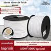 Número de tubo em branco código de tubo invólucro de máquina de PVC tubo de dente interno 0,5-25 quadrado tubo de flor de ameixa 1,5 quadrado