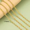 Cadena de Acero Inoxidable de Venta Caliente Transfronteriza Chapada en Oro de 18K Accesorios Joyería Cadena DIY Versátil Cadena para Clavícula Cadena