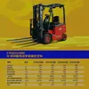 Montacargas Eléctrico Lonking de 1.5 Toneladas y 3m, Estructura Compacta y Operación Suave, Entrega Directa desde la Base de Gaochun, Nanjing para Calidad