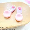Juguete de Comida Simulada Cuchara Hecha a Mano Caja de Yogur Accesorios de Resina Pegamento de Crema para Manualidades Pasador Caja de Joyería Material para Joyería