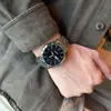 Reloj Moderno y Sencillo para Hombre Nuevo Reloj de Cuarzo de Gama Alta de Alto Valor Elegante Casual Luminoso Reloj para Hombre