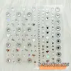 Cara Cara Autoadhesivo Maquillaje Pegatina Ceja Diamante Pegatina Bola de Diamante Niños Mariposa Tul Hilo de Seda Escenario Actuación