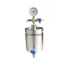 Equipamento de Fermentação de 2 Litros Aço Inoxidável 304 Barril de Cerveja Equipamento de Fermentação Líquida Tanque Experimental Pequeno Selado à Pressão Enzima