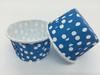 Xadrez Onda Ponto Filme Redondo Borda Enrolada Copo Rolo Copo de Papel para Cupcake PET Copo Muffin Resistente a Alta Temperatura Grande 5039