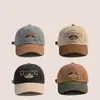 Gorra de Béisbol Retro Trendy con Bloques de Color Estilo Coreano para Niños, Gorra Versátil Casual para Salir