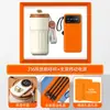 Conjunto de presente de luxo para negócios, personalizado para inaugurações corporativas, conjunto de presente prático para clientes e funcionários, incluindo um massageador de pescoço