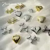 Perro Globo Electrochapado en Acrílico Forma de Corazón Hecho a Mano Materiales de Amor Materiales para Joyería DIY Accesorios Colgantes para Cadena de Teléfono Bolsos