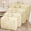 Saco de Armazenamento de Roupas Sazonais Colcha Impermeável e à Prova de Umidade Saco de Armazenamento Grande Capacidade Saco para Mudança Saco de Bagagem de Mão Espesso