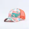 Nuevo Estilo Gorra de Béisbol Vintage con Graffiti Tie-Dye para Mujer Moda Primavera y Verano Marca de Tendencia Ins Gorra de Pico de Pato