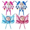 Regalos Luminosos para Puestos Promocionales de Verano: Alas de Oso Interestelares, Decoraciones Inflables para la Espalda, Alas de Mariposa de Papel de Aluminio para Niños