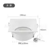 Lámpara de repuesto frontal nueva 2022 Lámpara ajustable MR16 Soporte de lámpara Pasillo de sala de estar Downlight Repuesto Marco de fuente de luz GU10