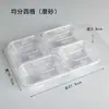 Caja de Almuerzo Desechable con Múltiples Compartimentos, Caja de Almuerzo para Llevar, Engrosada con Tapa, Caja de Comida Rápida para Llevar Multiespecificación, Fuerte Venta al por Mayor
