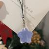Celebridad de Internet Explosiones Delgadas Brillo Luminoso Estrella Gorda Cuerda para Teléfono Regalo de Mejor Amigo Colgante de Estrella Transparente para Bolsa