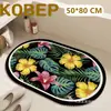 Alfombrilla Absorbente de Agua Antideslizante de Tierra de Diatomeas Ozon Transfronteriza Más Vendida para Decoración de Baño, Servicio de Etiquetado y Envío Disponible