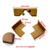 Protectores de Esquina al por Mayor de Fábrica con Hebillas, Protectores de Esquina para Muebles Anti-Colisión de Papel Kraft Rígido, Envolturas de Esquina de Cartón Espeso de Tres Lados, Hecho a Medida