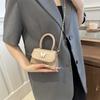 Bolso Pequeño Elegante y de Moda para Mujer 2026 Nuevo Popular Versátil Bolso Cruzado con Lazo de Moda Mini Bolso Cuadrado