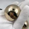 Cuentas semiredondas de 4.5 cm cuentas convexas semiredondas grandes de aleación 44 mm oro espejo de alto brillo cuentas esféricas sofá gabinete