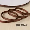 Cinta de Tejido Nervado Fina de 0.6 cm, Cinta Nervada Colorida de Alta Densidad, Accesorios para Bordes de Prendas, Cinta al por Mayor en Stock