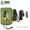 Linterna LED de Mano A100 Luz Brillante T6 Estilo Camping Recargable Zoom Telescópico L2 Alta Potencia Linterna Estilo Camping para Exteriores
