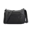 Bolso cruzado de gran capacidad, modelo nuevo 2026, para personas de mediana edad y mayores, piel suave con patrón de lichi, bolso de hombro con múltiples compartimentos, bolso diario para mujer