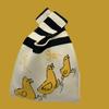 Bolsa de malha Bolsa de mão Bolsa balde Bolsa tote Bolsa de tecido Bolsa feminina Bolsa feminina Bolsa de colete Presente simples de mão