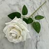 Único ramo flanela canto simulação buquê casamento casa sala de estar decoração flores falsas tiro adereços decoração atacado