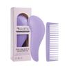 Juego de Peines de Paja de Trigo de Dos Piezas para Mujer, Peine para Peinar Cabello Lacio, Peine de Estilo de Dientes Anchos Portátil de Fábrica