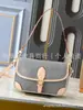 Bolso Baguette Serie Denim Versión Alta de Guangzhou Bolso Clásico Presbiópico para Viajes de Negocios Portátil Cruzado al Hombro Cuero que Cambia de Color