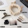 Lavar Cara traje Pinza para el Cabello Anillo para el Cabello Cuerda para el Cabello Clip para Flequillo Clip para Cabello Roto Nuevo Sencillo Banda para el Cabello Pulsera Artefacto