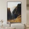 Pintura de Parede Suspensa com Paisagem Escandinava Pintura Decorativa para Entrada de Hotel Apartamento Pintura de Parede para Fundo de Sofá na Sala de Estar com Vista para o Mar Mural de Banheiro