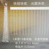Cortina de Cuentas Acrílicas para Boda Cortina Divisoria para Sala de Estar Decoración de Techo para Salón de Banquetes de Boda Cortina de Cuentas para Pasillo Hogar