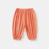 Pantalones Anti-Mosquitos de Verano para Bebé Niños Ropa de Verano a Pantalones de Bebé de Modal Niños Pantalones Finos de Seda Helada Niñas Bloomers