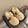 Pantuflas de peluche sin cordones para gente perezosa, mocasines de suela suave para otoño e invierno, zapatos planos de algodón cálidos de doble uso cómodos con forro de felpa 2026