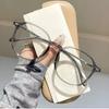 Gafas que Cambian de Color para Mujer, Monturas Grandes de Moda, Alto Valor Estético, Fotocromáticas, Anti-Luz Azul, Se Pueden Adaptar con Lentes Graduados