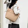 2026 Nuevo Modelo Transfronterizo Bolso Tote de Gran Capacidad para Estudiantes y Viajeros, Bolso de Tela Sencillo para Mujeres