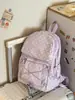 Mochila de Estilo Coreano Ins con Lunares para Estudiantes, Versátil y Multiusos para el Viaje Diario y las Clases