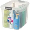 Caixa Plástica Multiuso Flex Incolor 11L.