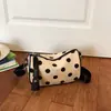 Bolsa de Gran Capacidad para Mujer 2026 Nueva Elegante Bolsa Tote de Lunares Para el Trabajo Viajes Cotidianos Personalidad Elegante Bolso de Hombro Casual