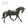 Escultura de plástico reforzado con fibra de vidrio, escultura de caballo, busto de caballo, escultura de caballo geométrico, parque cuadrado, piso de ventas, decoración interior
