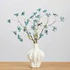 Ramas de Bayas Artificiales Transfronterizas, Frutos de Madera de Caballo, Enredaderas de Frutos Rojos, Enredaderas de Flores Secas, Ramitas Decorativas para Paisajismo, Arreglos Florales y Decoraciones para el Hogar