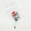 Interface BB polígono V1 Billet Box Aço Inoxidável Acrílico prata Ferragens