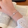 Pulsera de Perlas de Orquestación Estilo Coreano Otoño e Invierno para Mujer Lujo Ligero Nicho Simple Pulsera de Cuentas Única Accesorios de Novia de Alta Gama