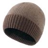 Gorros de Invierno con Terciopelo, Gorros Cálidos de Lana Tejida, Gorros Gruesos de Lana para Hombres y Mujeres, Gorros de Invierno, Gorros Meloneros con Combinación de Colores