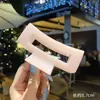 Elegante Pinza Grande de Tiburón Acrílica para Cabello Grueso, Accesorio de Cabello Femenino, Pasador Simple para la Parte Trasera de la Cabeza