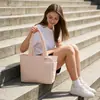Amazon Bolso de Mano para Mujer de Gran Capacidad con Múltiples Compartimentos Ligero de Color Sólido Casual para Viajes y Uso Diario Bolso Tote de Hombro