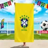 Toalla de Playa Copa Mundial 2026, Usa, Canadá y México Equipo de Fútbol Microfibra Secado Rápido Absorbente Toalla de Baño, Toalla Deportiva