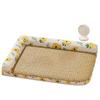 Canil para Cachorro Tapete para Pet Espesso Removível e Lavável Dormir Verão Refrescante Tapete de Dormir Proteção do Pescoço Canil de Gelo Cama de Cachorro Tapete para Gato e Cachorro