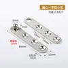 Dobradiças para Portas de Armário, Dobradiças com Eixo Rotativo Superior e Inferior, Cantoneiras Escondidas de Canto para Portas de Armário de Madeira, Dobradiças Retas Dobráveis, Dobradiças Invisíveis Superiores e Inferiores