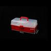 Extra Grande No. 1 Caja de Almacenamiento Portátil Gruesa para Lego Caja de Herramientas Plástico Transparente Almacenamiento Caja de Almacenamiento para Medicamentos Caja de Almacenamiento para Ferretería